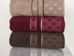 Набор полотенец махровых хлопковых KARVEN H3124 STAR 50х90 (6шт)