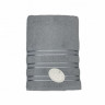 Полотенце махровое хлопковое KARVEN H5153 MIKRO DELUX gri-ser2 50х90