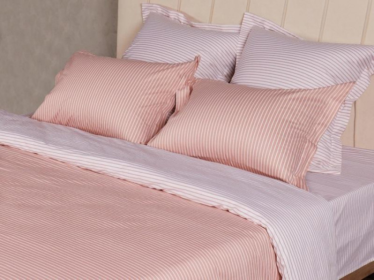 Постельное белье двухстороннее из сатина SAILID BL-6-3 евро