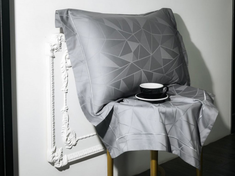 Постельное белье с летним одеялом из египетского хлопка Premium ASABELLA 1645-OSPS 50х70 (2шт) 1,5-спальное