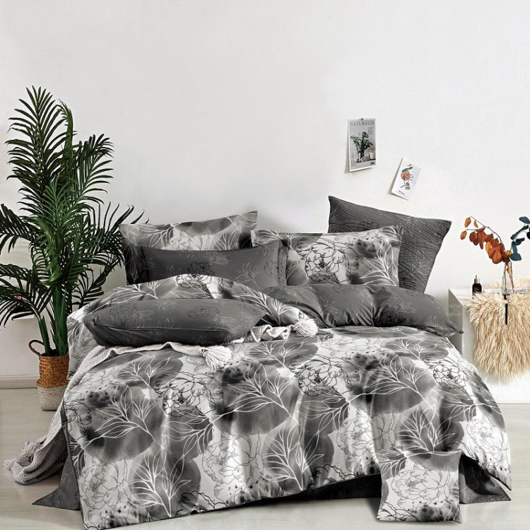 Постельное белье из микросатина TANGO лайтинс 50х70 (1шт), 70х70 (1шт) 1,5-спальное