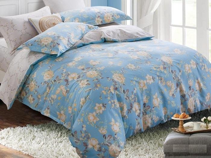 Постельное белье из печатного сатина АЛЬВИТЕК CKA-010 50х70 (2шт) и 70х70 (2шт) семейное