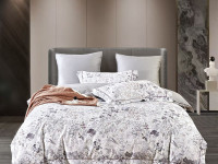 Постельное белье из египетского хлопка Premium ASABELLA Монохром 50х70 (2шт) и 70х70 (2шт) евро