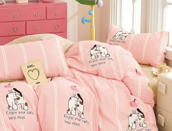 Постельное белье из твил-сатина TANGO lazy days 70х70 (2шт) 1,5-спальное