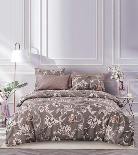 Постельное белье из микросатина TANGO DREAM FLY DF-407 50х70 (1шт), 70х70 (1шт) 1,5-спальное