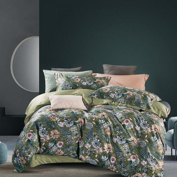 Постельное белье из египетского хлопка TANGO TIS-869 50х70 (2шт) 1,5-спальное