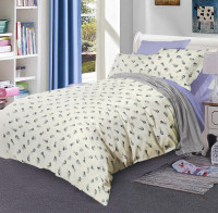 Постельное белье двухстороннее из сатина SAILID BL-32-4 семейное