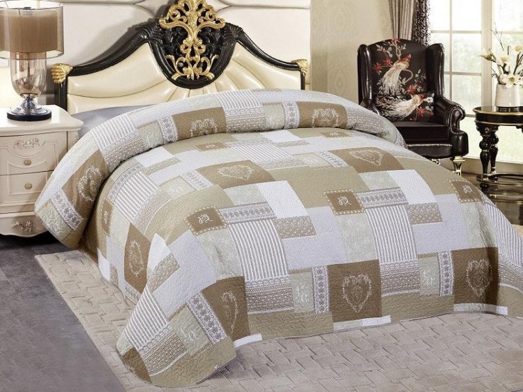 Покрывало стеганое из микрофибры SL 12091 220х240