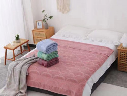 Простыня жаккардовая махровая из хлопка CRISTELLE SALVARANI SVR-30 200х230