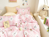 Постельное белье из твил-сатина TANGO bear story 50х70 (2шт) 1,5-спальное Постельное белье из твил-сатина TANGO bear story 50х70 (2шт) 1,5-спальное