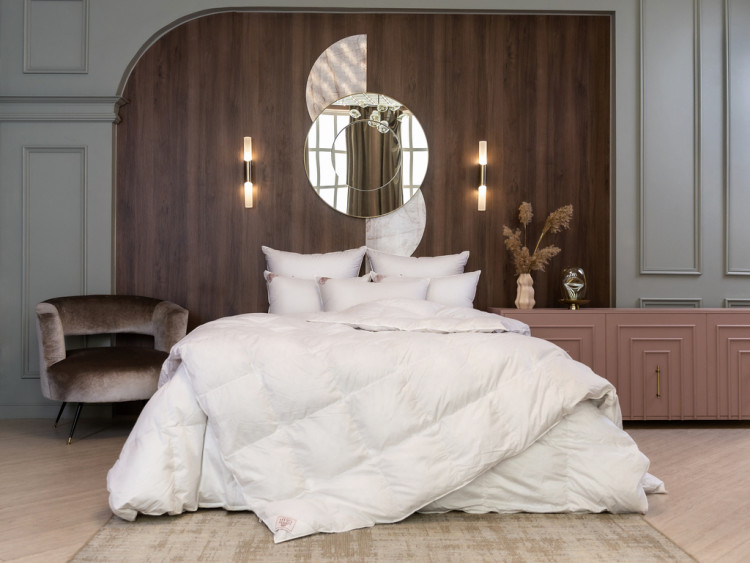 Одеяло кассетное GERMAN GRASS SILVER DOWN GRASS 140х205 всесезонное