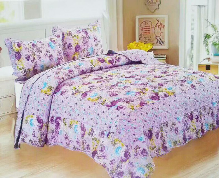 Покрывало хлопковое с наволочками TANGO PATCHWORK PW-156 230х250