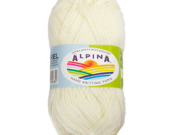 Пряжа ALPINA ARIEL №03 шампань 98% акрил, 2% пайетки 10 шт х 50 гр, 150 м +/- 10 м