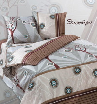 Постельное белье из поплина двухстороннее АЛЬВИТЕК ПА-ЭЛЕКТРА евро