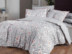 Постельное белье из поплина SAREV FANCY N193 KARNIYO V1-GRI 50х70 (1шт) 1,5-спальное