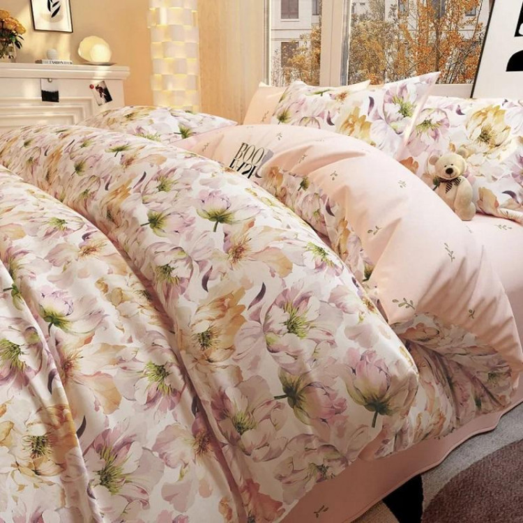 Постельное белье из печатного сатина SAILID B-501-3 евро