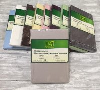 Пододеяльник из сатина АЛЬВИТЕК жемчужно-серый 145х215
