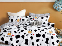 Постельное белье из сатина TANGO milk 50х70 (2шт) 1,5-спальное