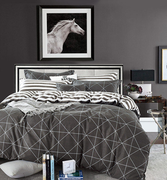 Постельное белье двухстороннее из твила TANGO TPIG-550 50x70 (2шт), 70x70 (2шт) евро