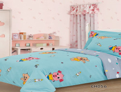 Детское постельное белье из сатина DIVA AFRODITA DELUXE CH-56 50х70 (2шт) 1,5-спальное