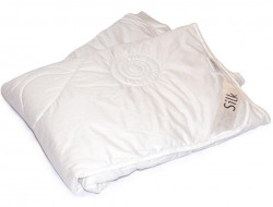 Одеяло стеганое из шелка и искусственного лебяжьего пуха BELPOL SILK AIR 140х205 всесезонное