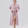 Халат женский хлопковый махровый KARNA NORA лавандовый XL