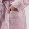 Халат женский хлопковый махровый KARNA NORA лавандовый XL