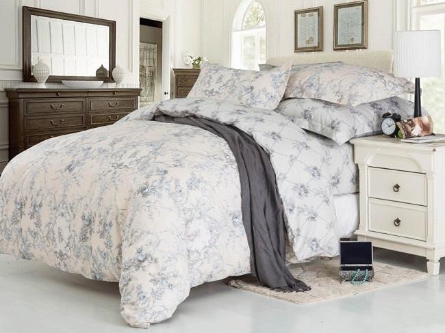 Постельное белье из сатина печатного САЙЛИД B-177 евро