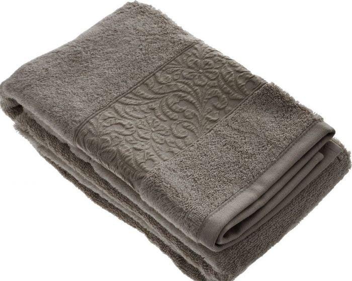 Полотенце махровое из бамбука и хлопка ISSIMO VALENCIA норка 30х50