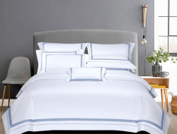 Постельное белье из египетского хлопка Premium  ASABELLA Вне времени 50х70 (2шт) и 70х70 (2шт) евро