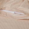Пододеяльник из страйп-сатина SAILID ST-6-180х215 бежевый 180х215