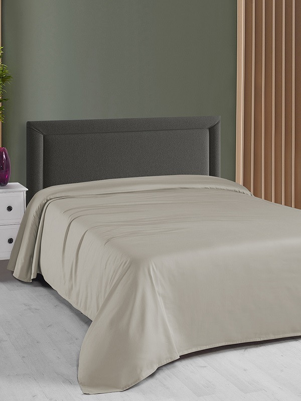 Простыня KARNA SERVAN кофейная 240х260