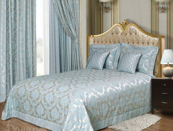 Покрывало с подушками и наволочками из жаккарда ASABELLA 38B-4H 240х260