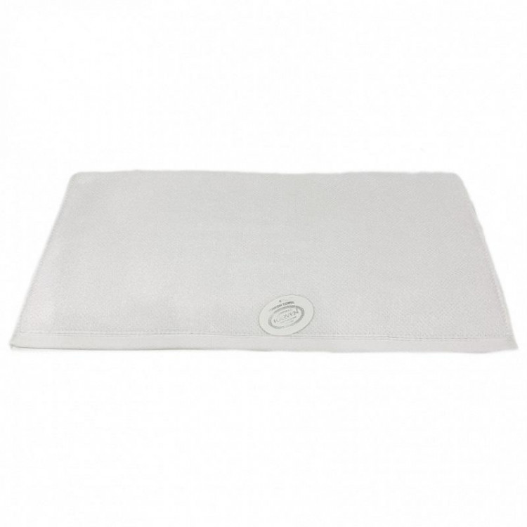 Полотенце махровое хлопковое KARVEN H5157 GUR-582 beyaz 70х140