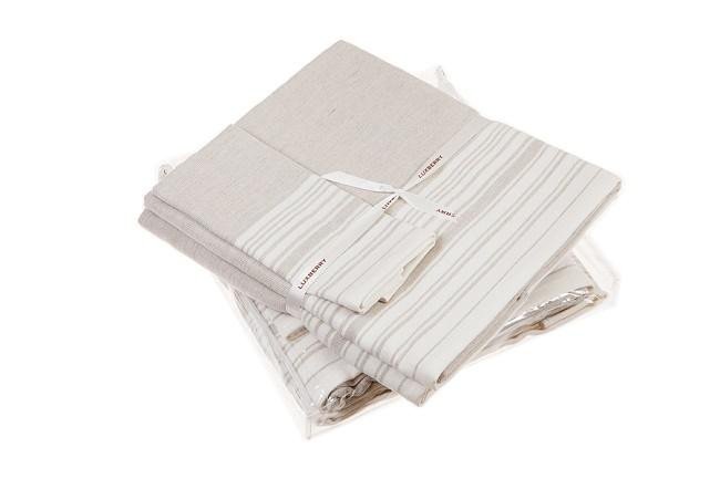 Комплект полотенец LUXBERRY SPA3 белое (3шт)