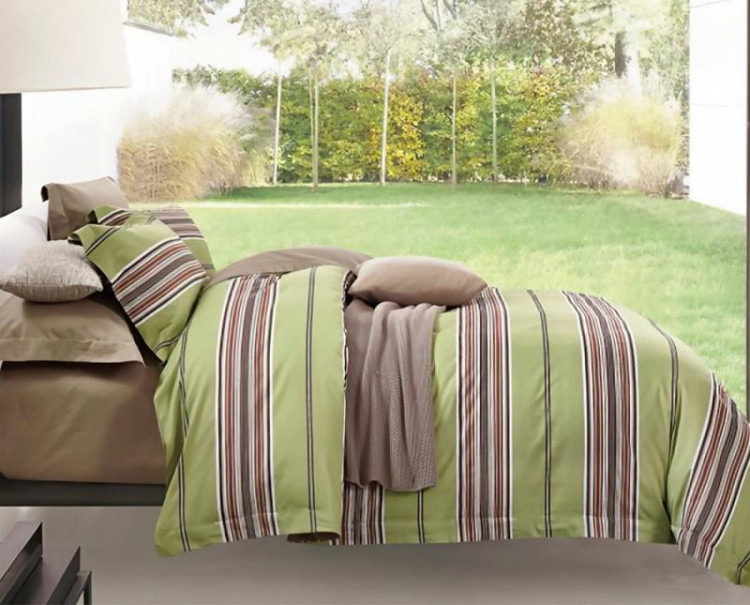 Постельное белье двухстороннее из твил-сатина SAILID BP-93-3 евро