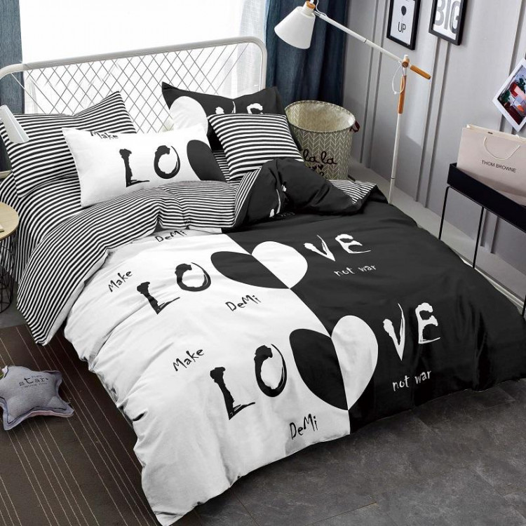 Постельное белье из микросатина TANGO майлов 50х70 (1шт), 70х70 (1шт) 1,5-спальное