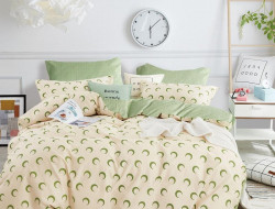 Постельное белье из сатина TANGO полумесяц 50х70 (2шт) 2-спальное