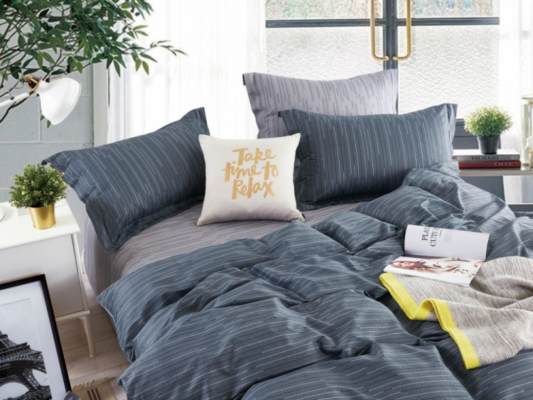 Постельное белье из сатина ASABELLA 1784-6 50х70 (2шт) и 70х70 (2шт) евро