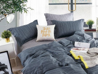 Постельное белье из сатина TANGO эммитео 50х70 (2шт) 1,5-спальное