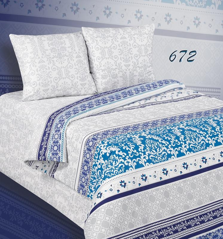 Постельное белье из поплина двухстороннее АЛЬВИТЕК ПА-672 2-спальное