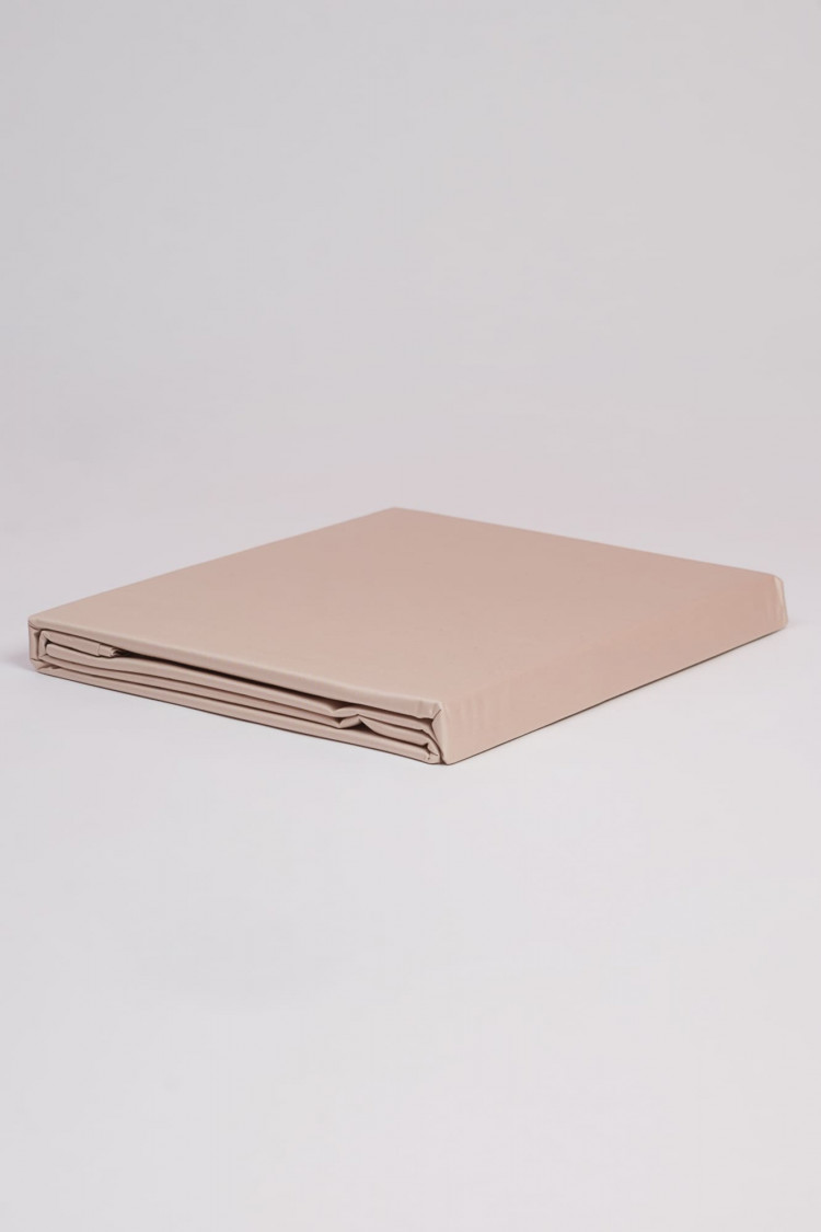 Простыня на резинке GERMAN GRASS NOBLE TRADITIONS GLACE BEIGE GRASS 90х200х40