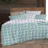 Постельное белье из фланели SAREV MAYON MAVI евро