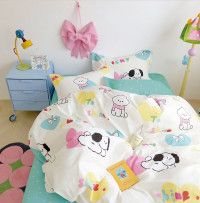 Постельное белье из твил-сатина TANGO верный друг 50х70 (2шт) 1,5-спальное