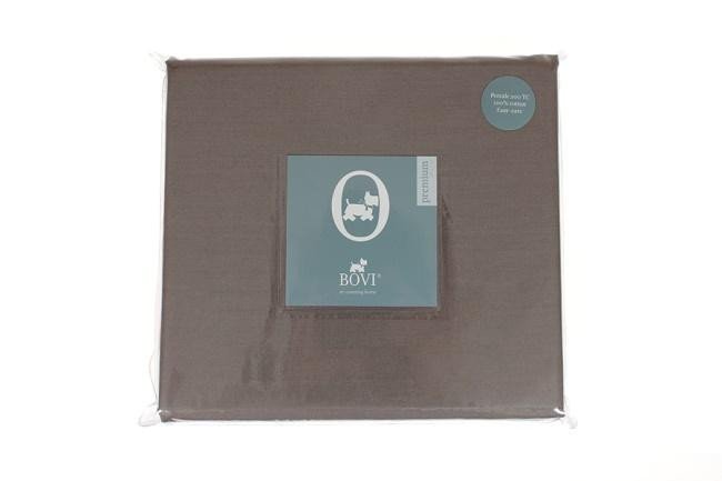 Простыня из перкали BOVI 03103 БАЗОВАЯ умбра 240х280