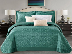 Покрывало с наволочками тонкое атласное CRISTELLE QUEEN VICTORIA QV-19 240х260