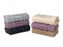 Набор полотенец махровых хлопковых KARVEN VIP COTTON H3175 GREK 50х90 (6шт)