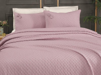 Покрывало тонкое из хлопка SAREV Y862 BELIS V3 PEMPE 170х230 с наволочкой 50х70