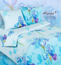 Постельное белье из поплина двухстороннее АЛЬВИТЕК ПА-АВРОРА евро