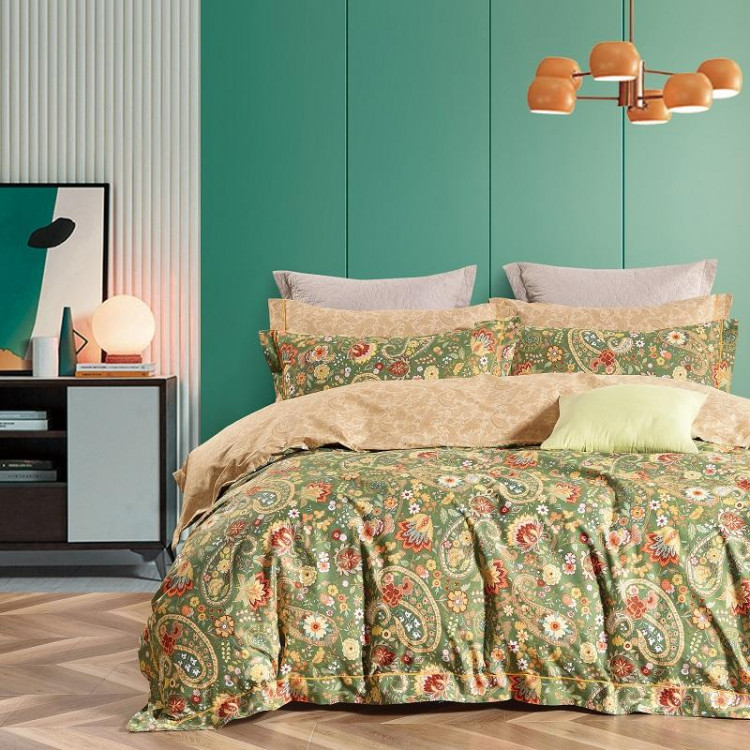 Постельное белье из сатина CRISTELLE AMANTE AM-136 1,5-спальное